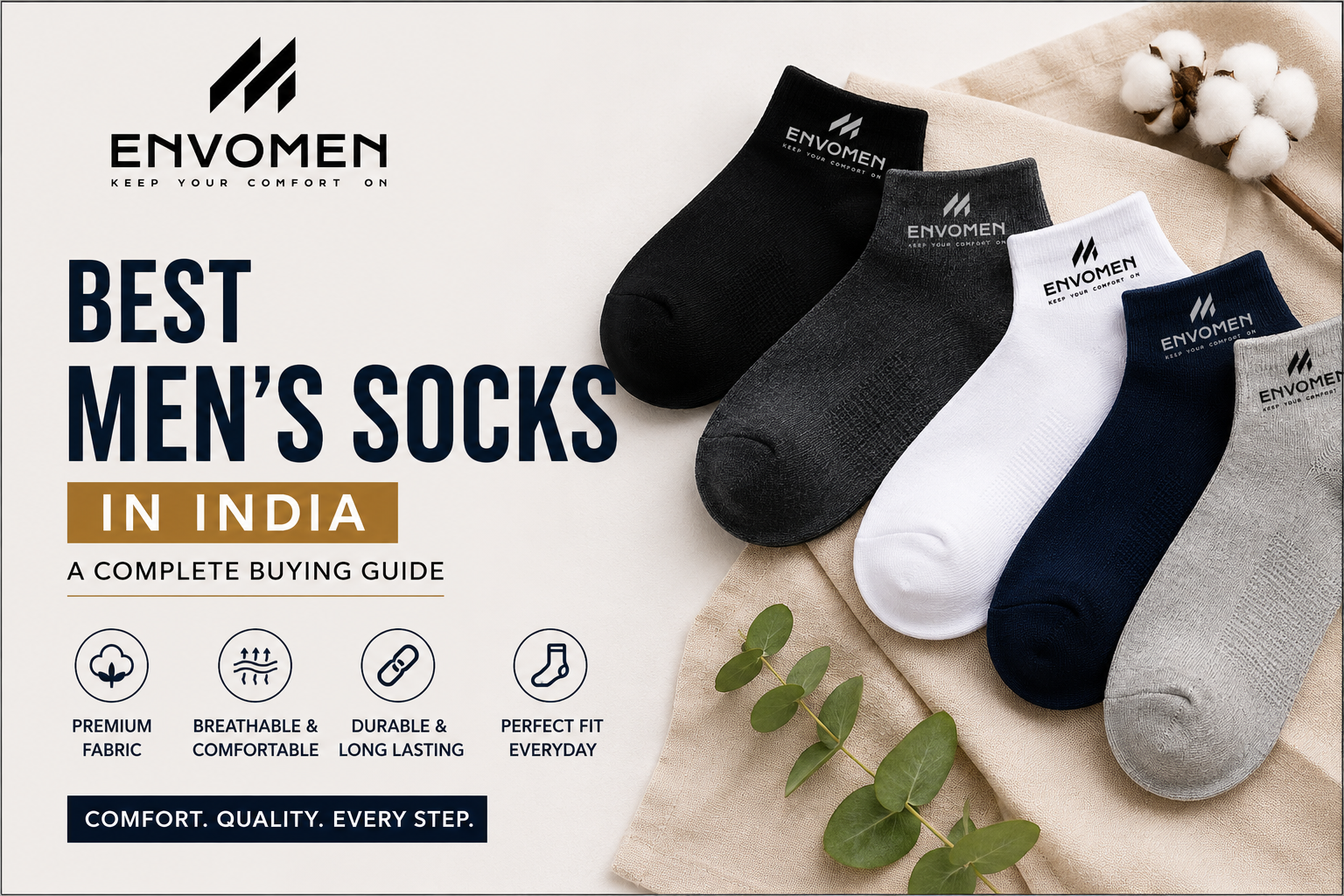 Best Men's Socks in India: A Complete Buying Guide (2026)