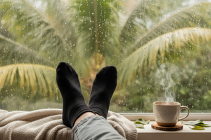 Why Monsoon Socks Keep Your Feet Dry and Comfortable